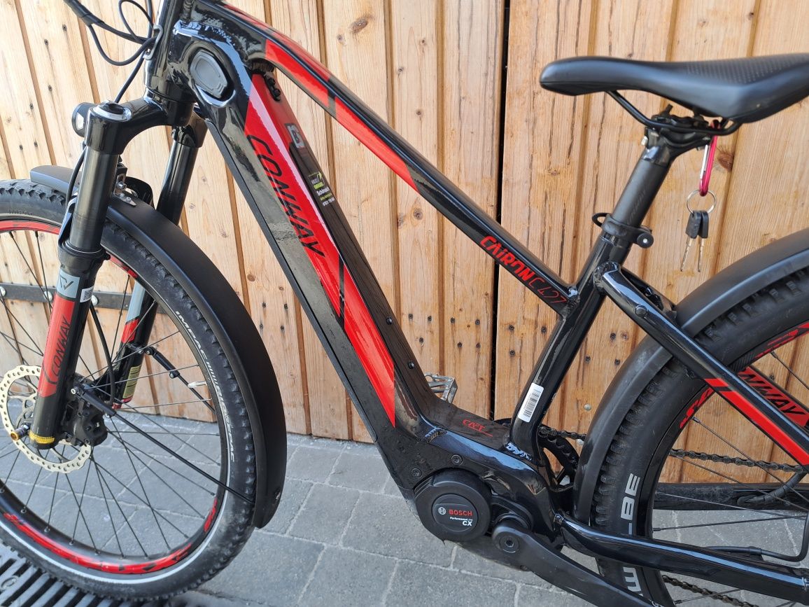 625Wh Rower Elektryczny CONWAY CAIRON Bosch Performance Line CX CX4 XS