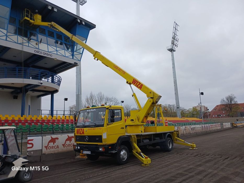 Podnośnik koszowy,  zwyżka 22m