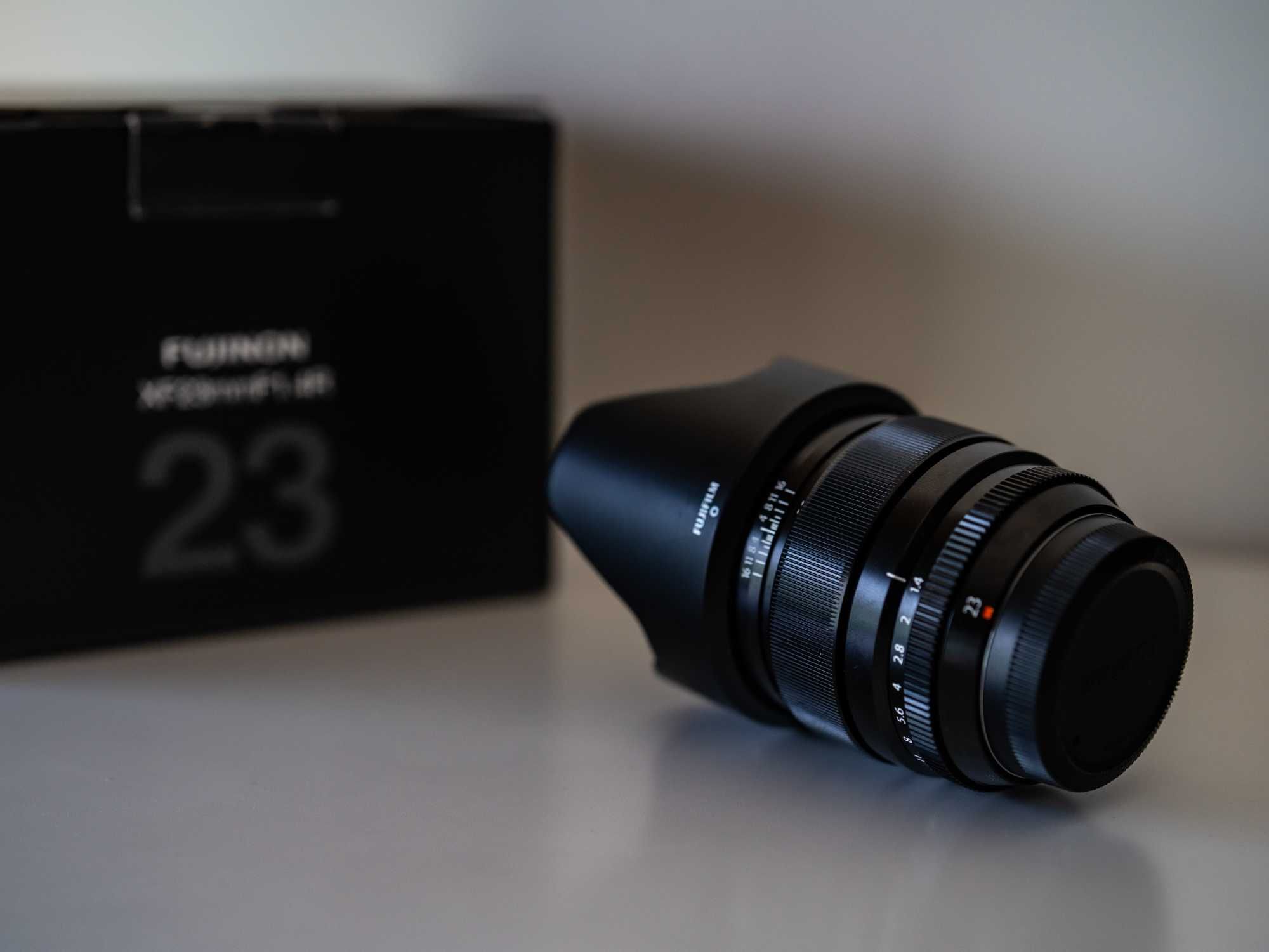 Vendo ou Troco Objetiva Fujifilm XF 23 f1.4 r como nova