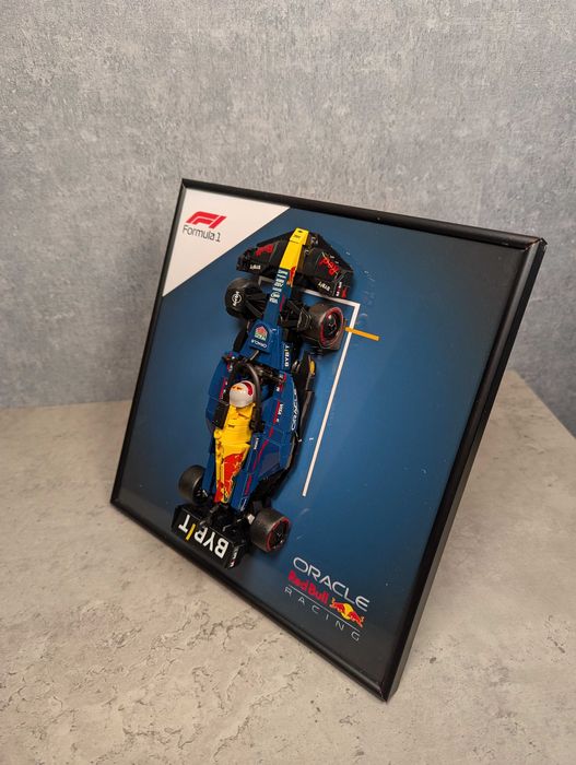 АРТ Рамка 2в1 для LEGO Speed Champions F1 Oracle Red Bull (77243) 2024