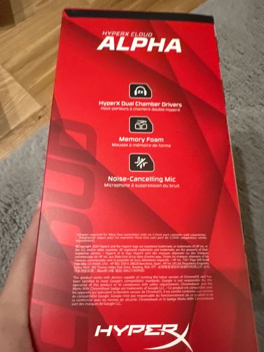 Hyperx cloud alpha nowy