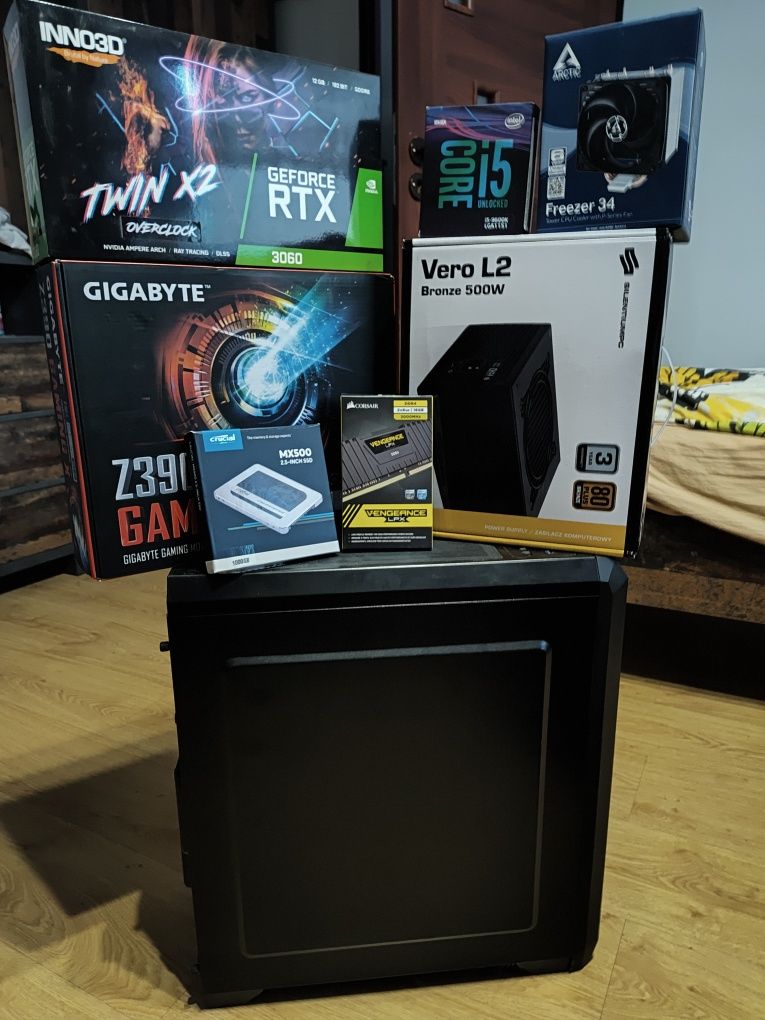 i5-9600k RTX 3060 Komputer Gamingowy