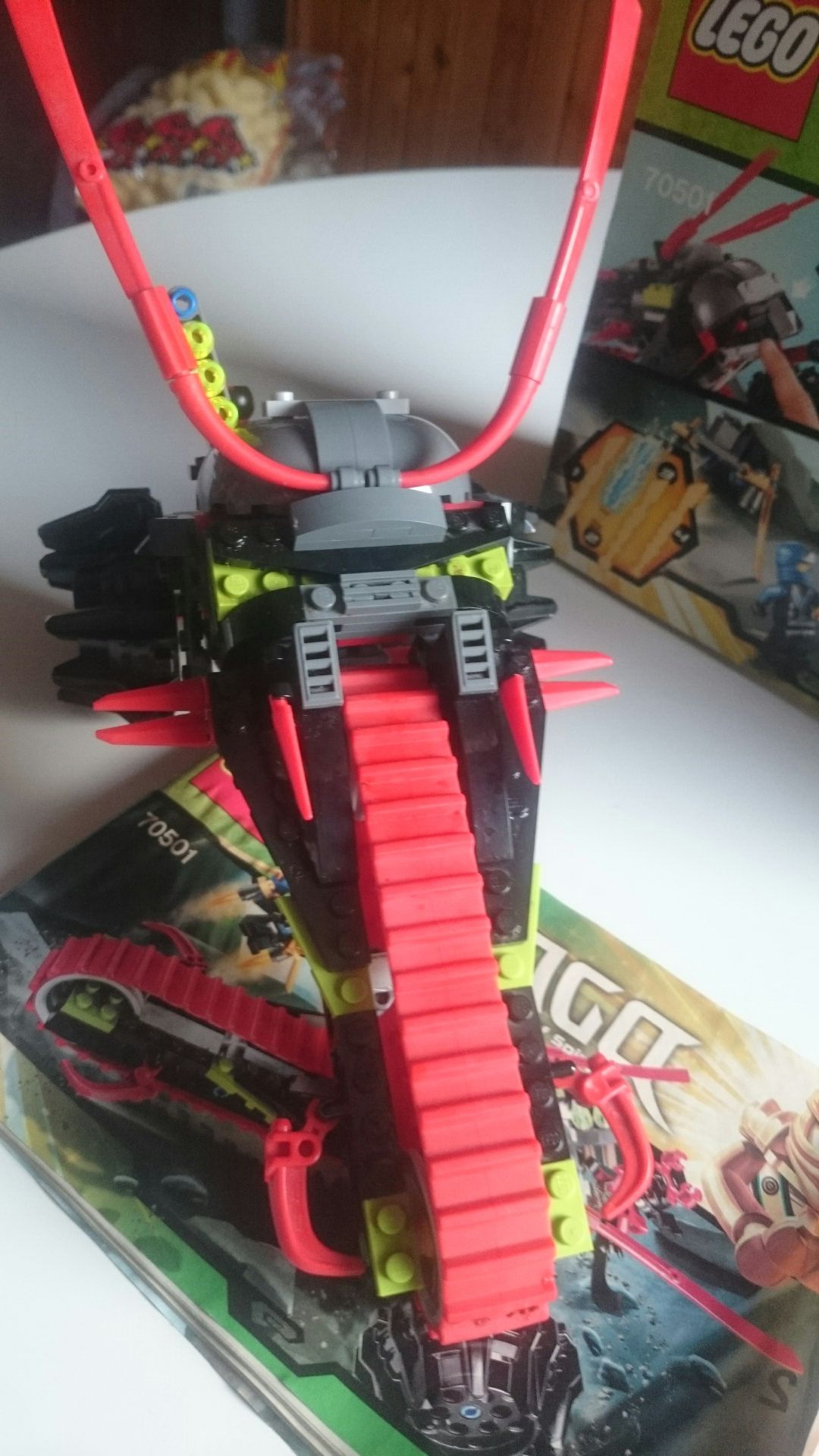 Lego ninjago pojazd wojownika