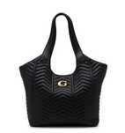 Guess - Shopperka LOVIDE TOTE czarna pikowana A4