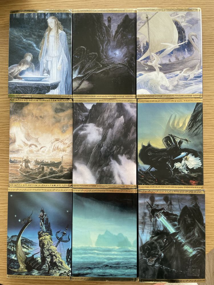 9 x Tolkien kolekcja Amber Hobbit WP NO Silmarillion