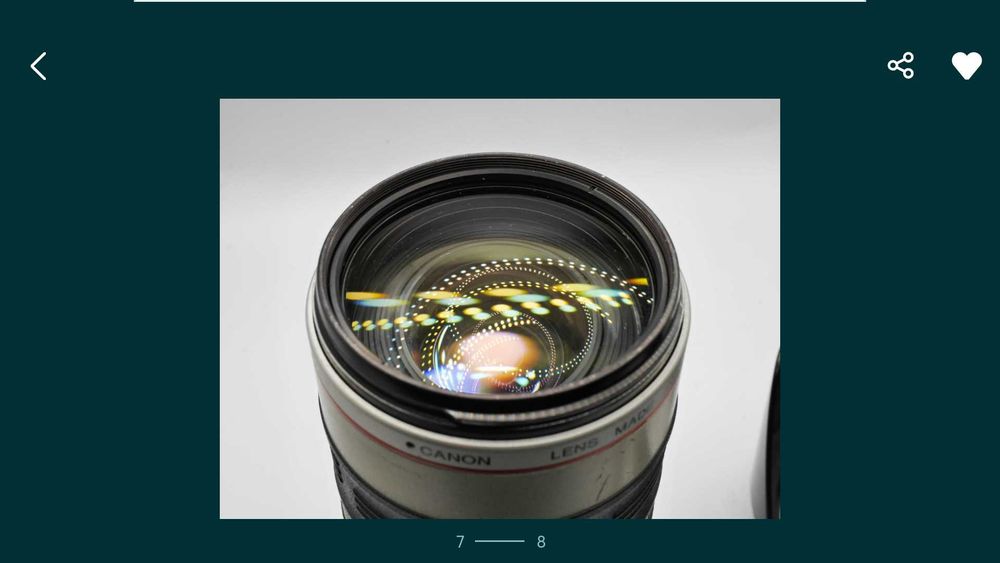 Obiektyw EF  Canon L  35-350mm