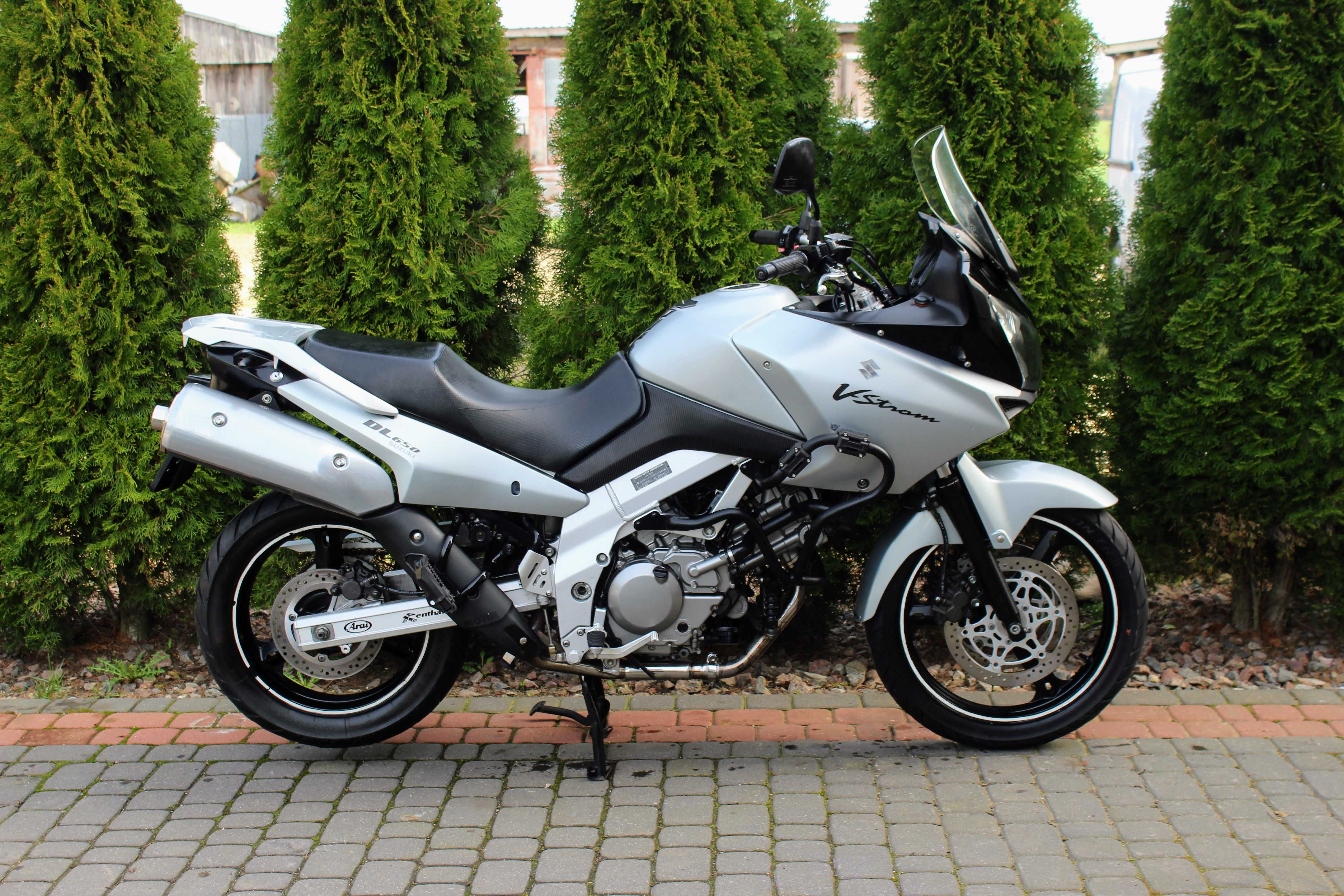 Suzuki DL 650 V-strom Niski przebieg Dopozsażony TRANSPORT RATY