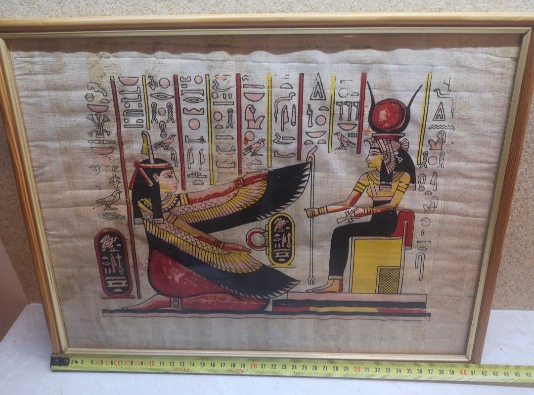 Egipt - obraz ścienny na płótnie pergamin