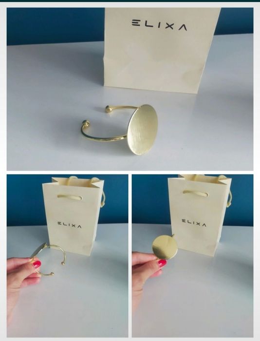 bransoletka elixa w kolorze złota