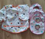 Śliniak Ikea Kladdig + 3 śliniaki Canpol Babies