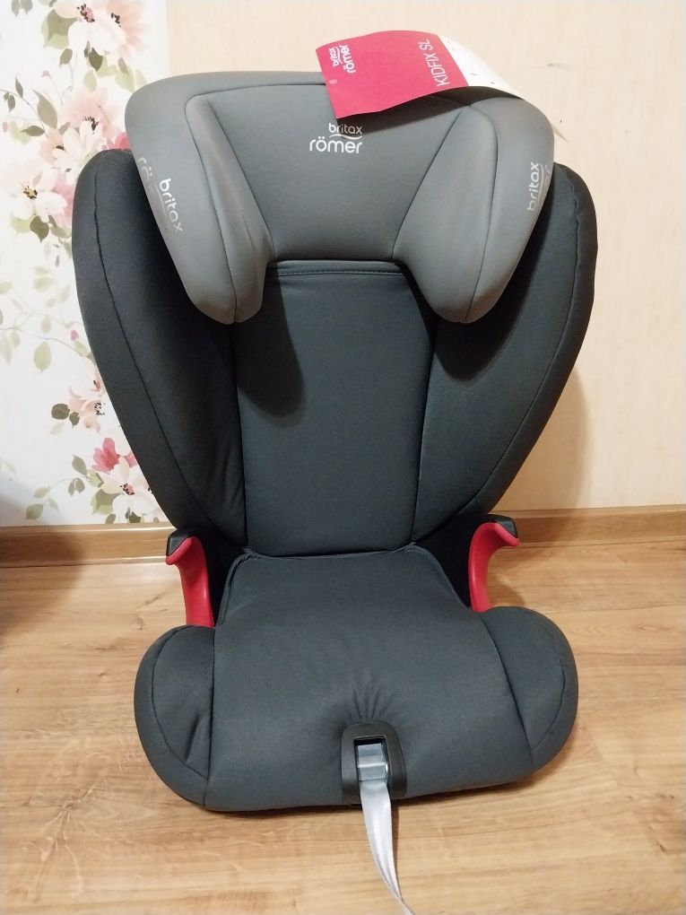 Автокрісло НОВЕ Britax Römer KIDFIX SL BLACK SERIES (Storm Grey)