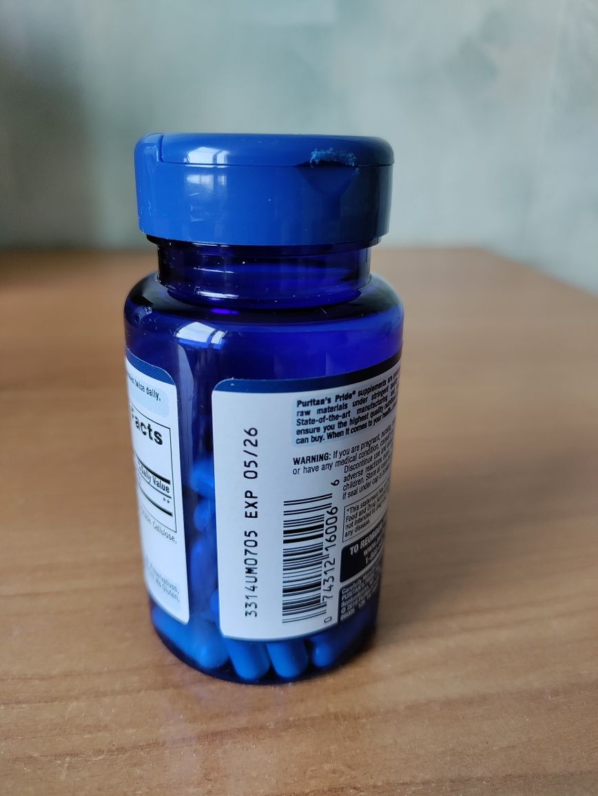 Альфа-липоевая кислота (Alpha Lipoic Acid) 100 мг 60 гелевых капсул