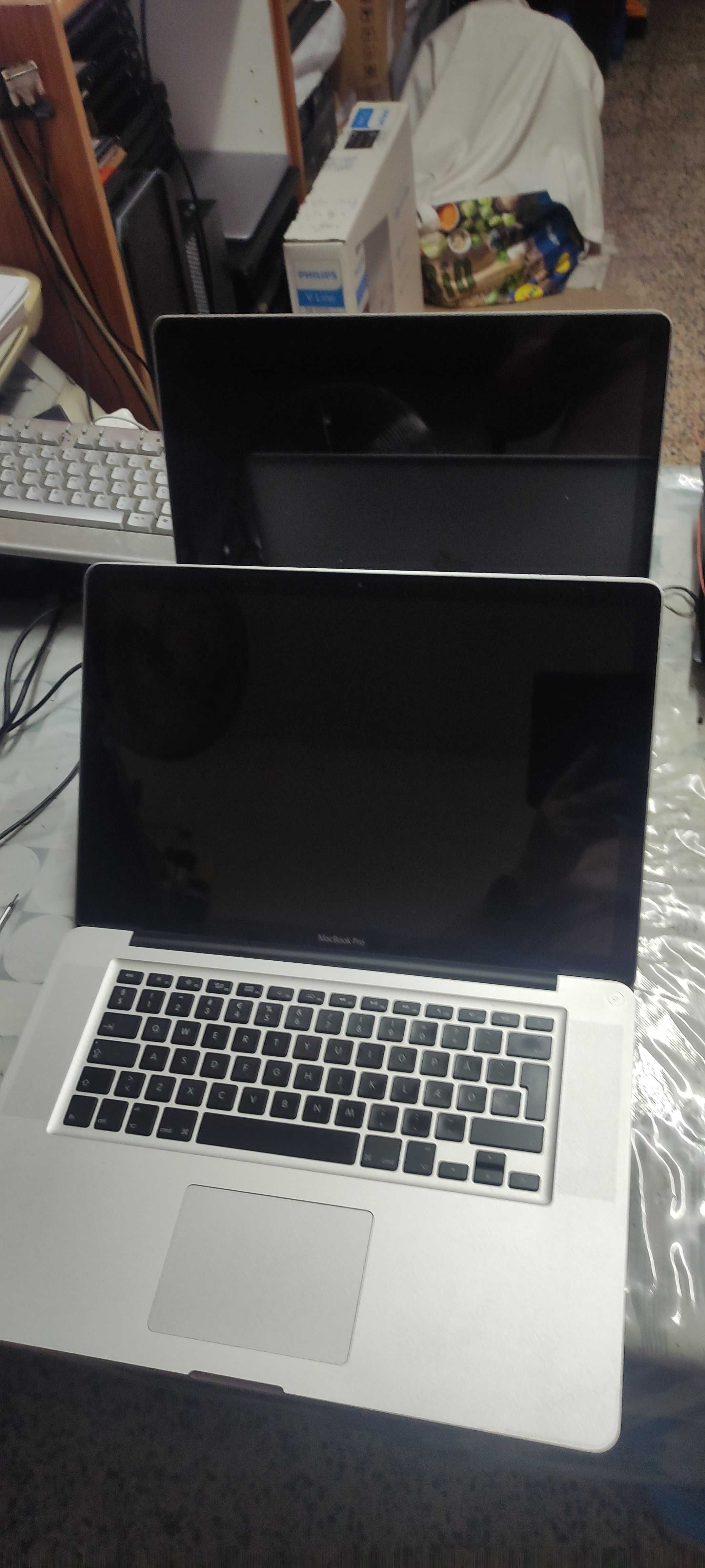 MacBook Pro 15 I7 A1286 Lote 2 unid. Power on/Avariadas