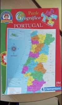 Puzzle Portugal em ótimo estado