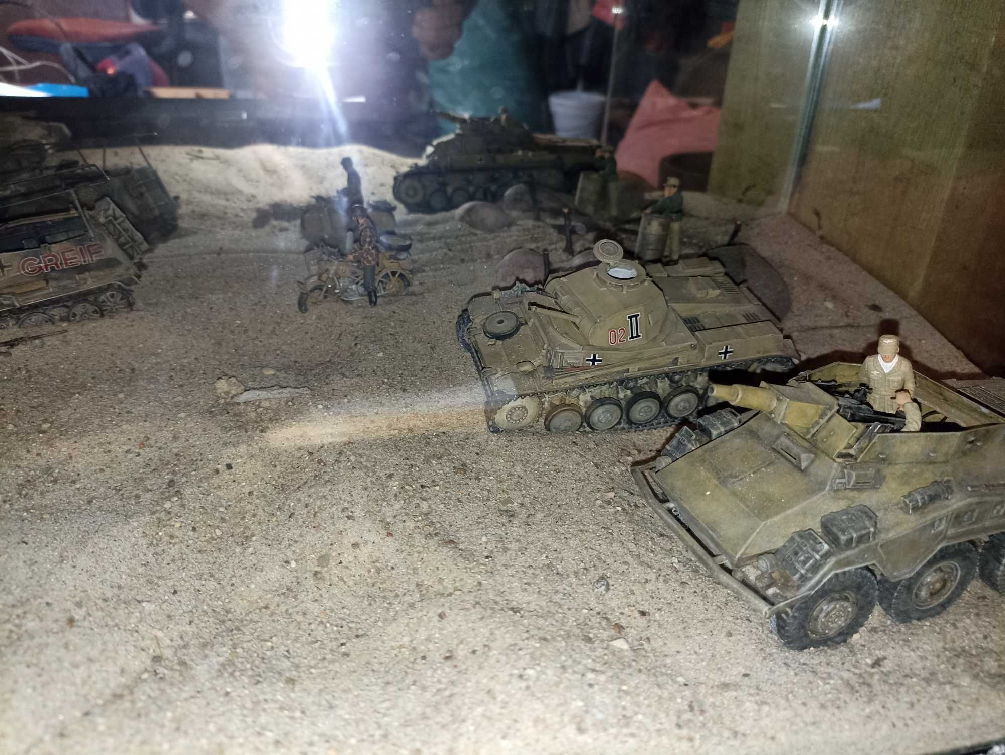 modele kolekcja T34 Tygrys NSU Pantera Bmw zundapp diorama