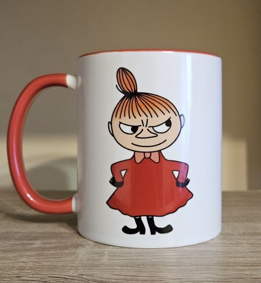 Kubek ceramiczny z Mała MI nowy 300 ml prezent kubek bajka