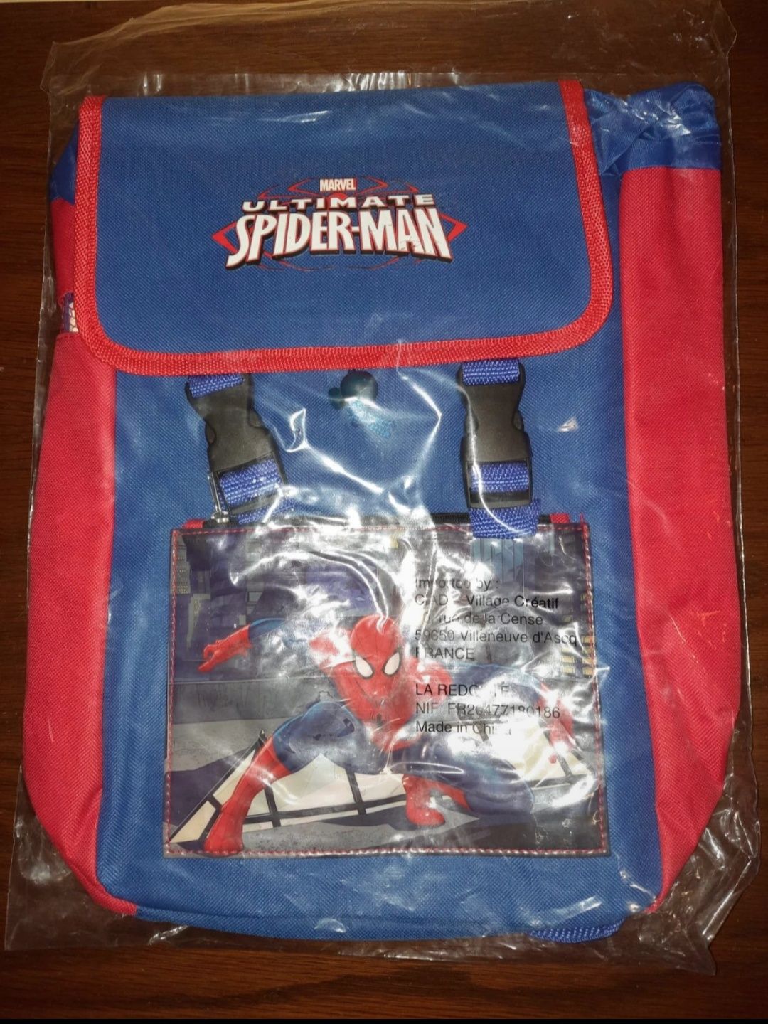 Mochila nova Homem-Aranha