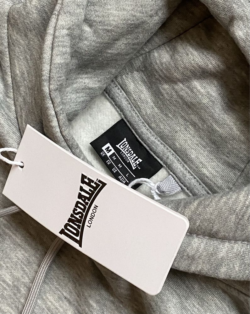 Худі Lonsdale Нові , Оригінальні S,M,L,XL