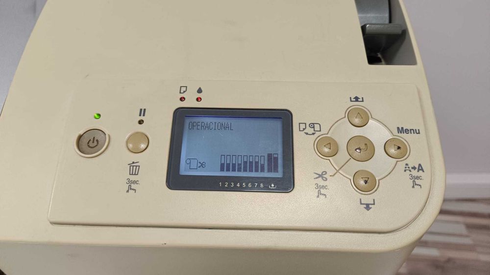 Epson 9800 a funcionar