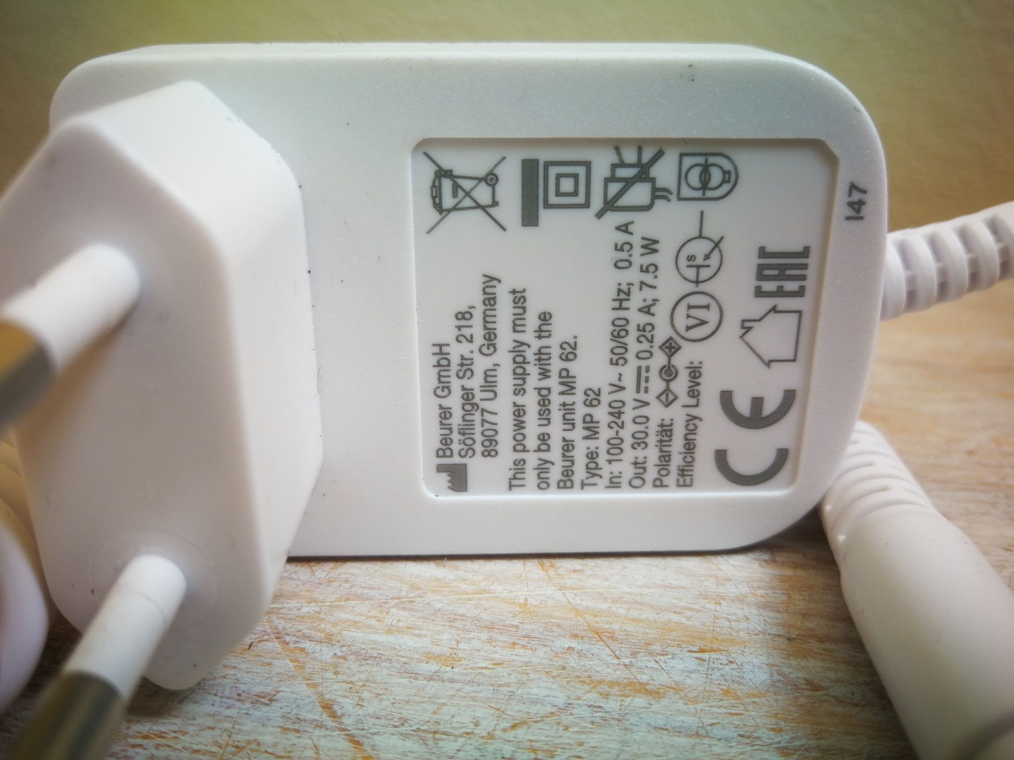 Zasilacz do frezarki type MP62 30V 0.25A