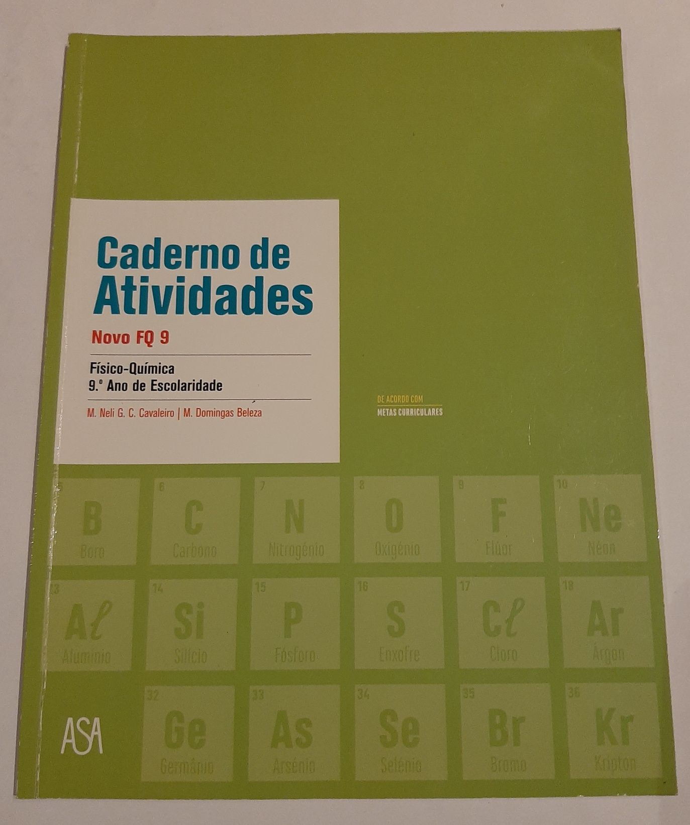 Caderno Actividades Físico-Quimica 9 ano Asa