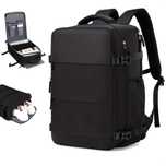 Mochila mala viagem computador portátil USB Impermeável Dia a dia NOVO