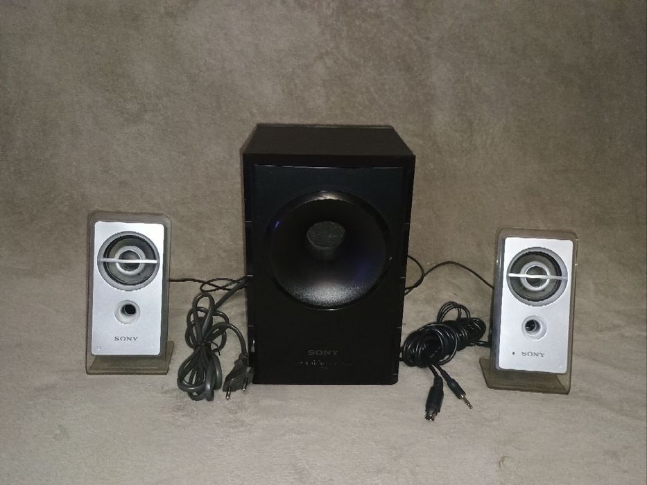 Колонки 2.1 Sony SRS-D21 новые.