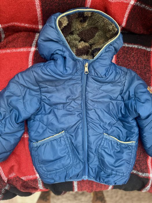 Дитяча куртка зара zara для хлопчика  розмір 86 12-18