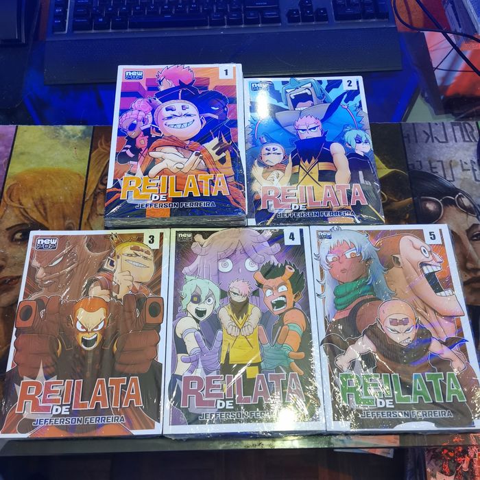 Diversos Mangás Selados