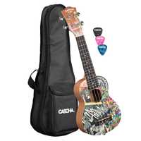 Ukulele sopranowe Cascha Art Urban