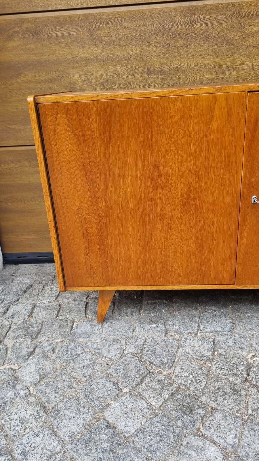 Szafka RTV Komoda U 460 Sideboard J Jiroutek Czechosłowacja Design PRL