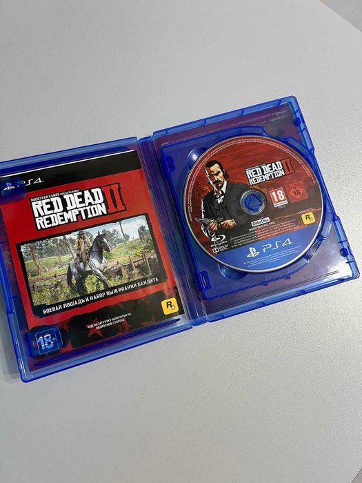 Диск Red Dead Redemption 2 PS4