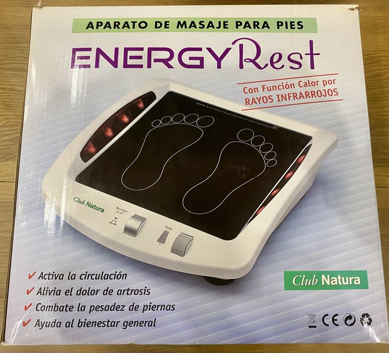 Aparelho de massagem para pés Energy Reset - Novo