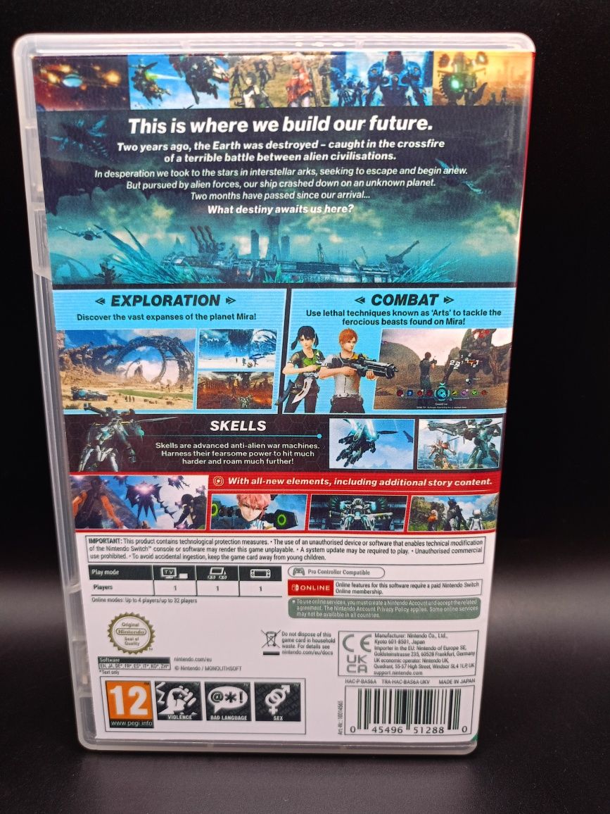 Gra Xenoblade Chronicles X Definitive Editinion Xenoblade Nintendo 1/2
