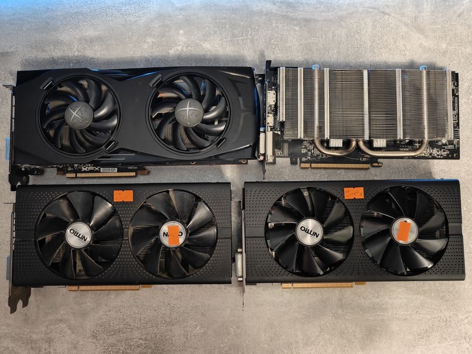 Відеокарти RX 470 480 570 Ремонт Запчастини