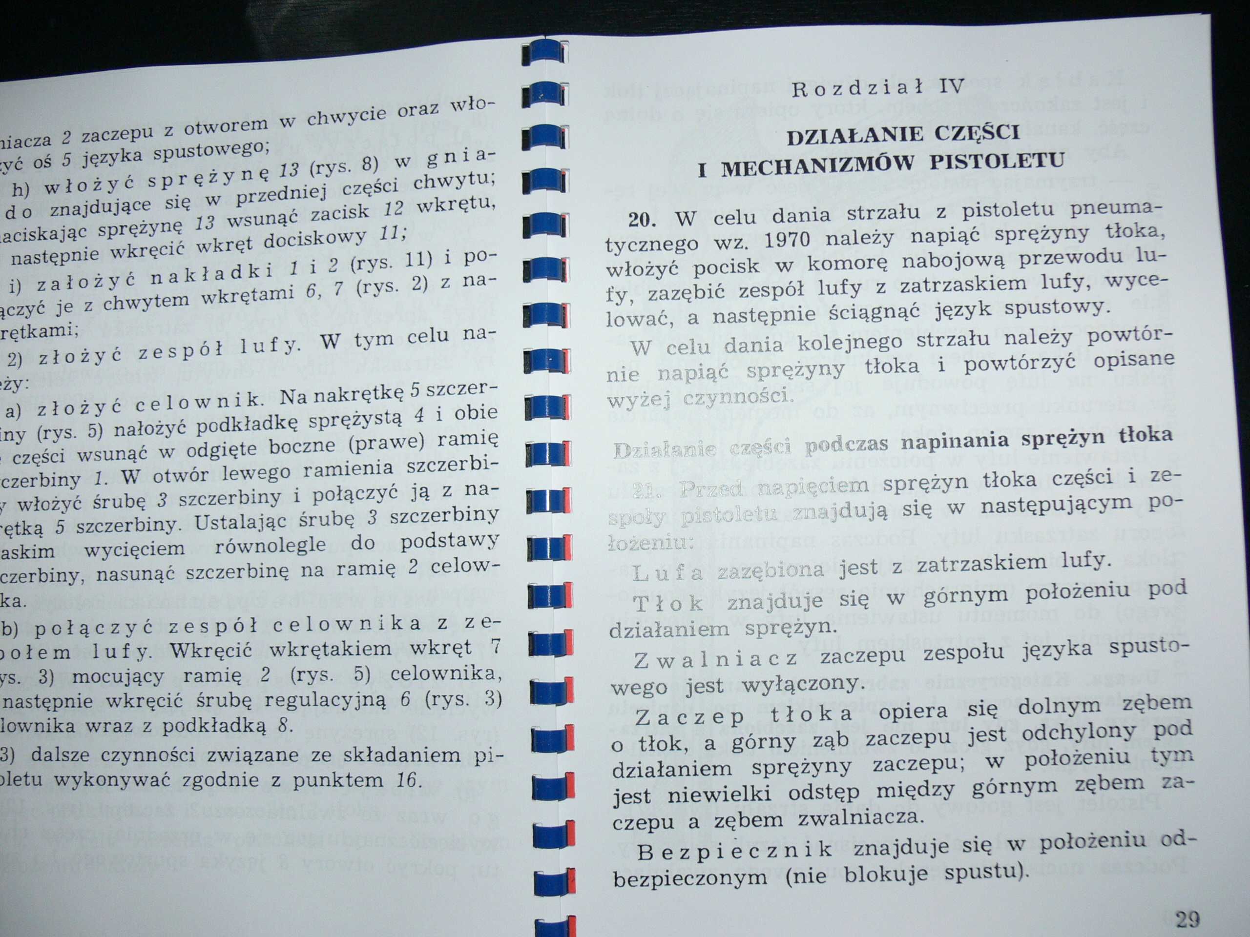 Instrukcja 4,5 mm Pistolet pneumatyczny wz. 1970 Predom Łucznik