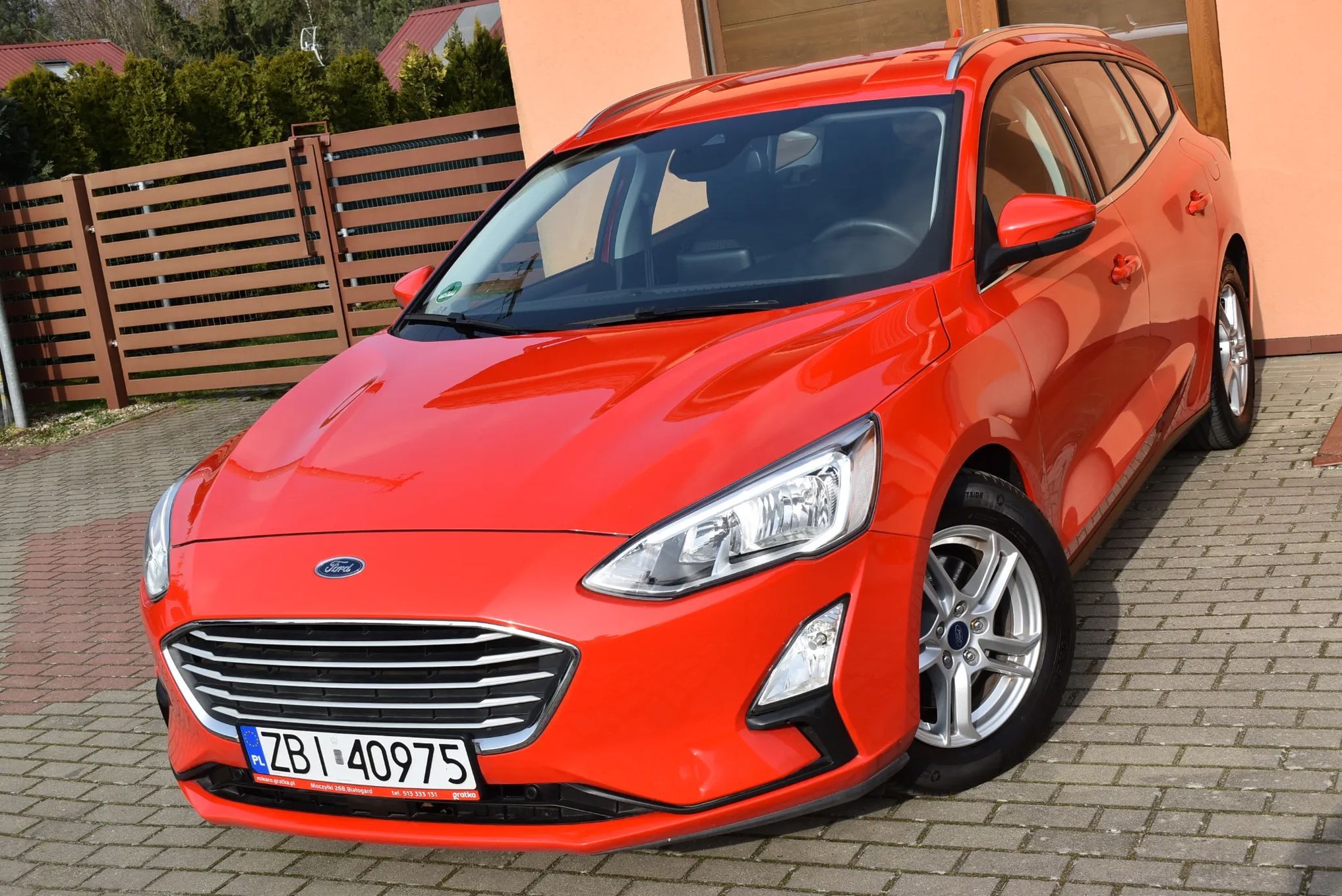 Ford Focus Fak. VAT23% 1.5 AUTOMAT 8-BIEG.TYLKO 87 tys.km Nawigacja Kamera IDEAŁ!