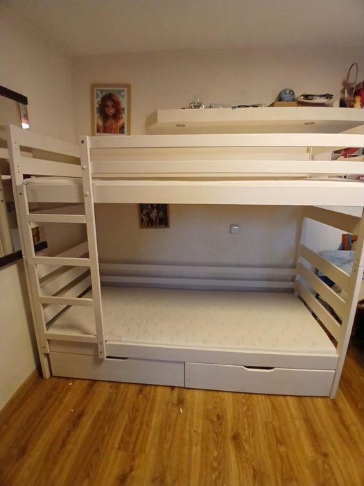 Łożko piętrowe 80x190