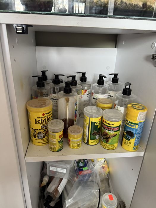 Akwarium 240L + szafka + filtr Aquael Ultramax 2000 + oświetlenie LED