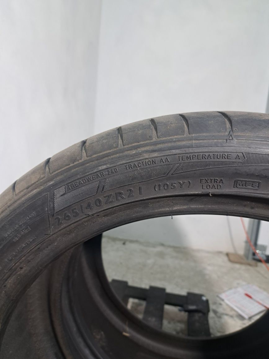 Шини колеса 265 40 R21 DUNLOP SP Sport Maxx GT резина покришки Літо