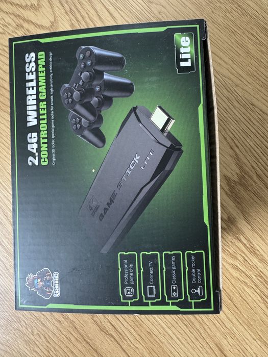 Game Stick Lite 4K, бездротова приставка з іграми