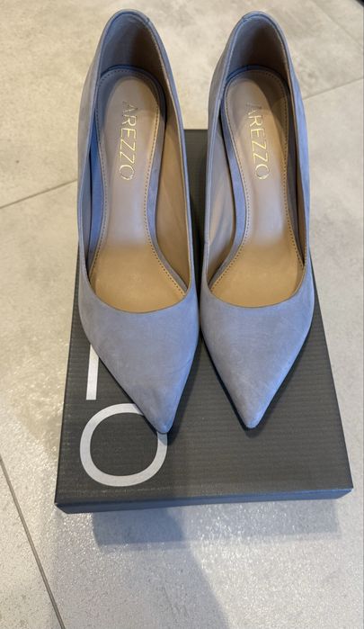 Туфлі-човники Arezzo, блакитно-лілового кольору