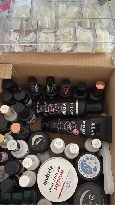 Material unhas de gel