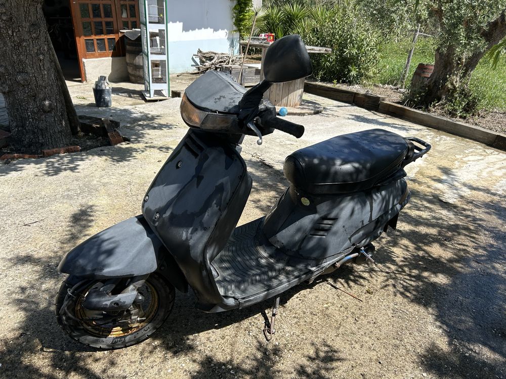 Yamaha ct50 a trabalhar