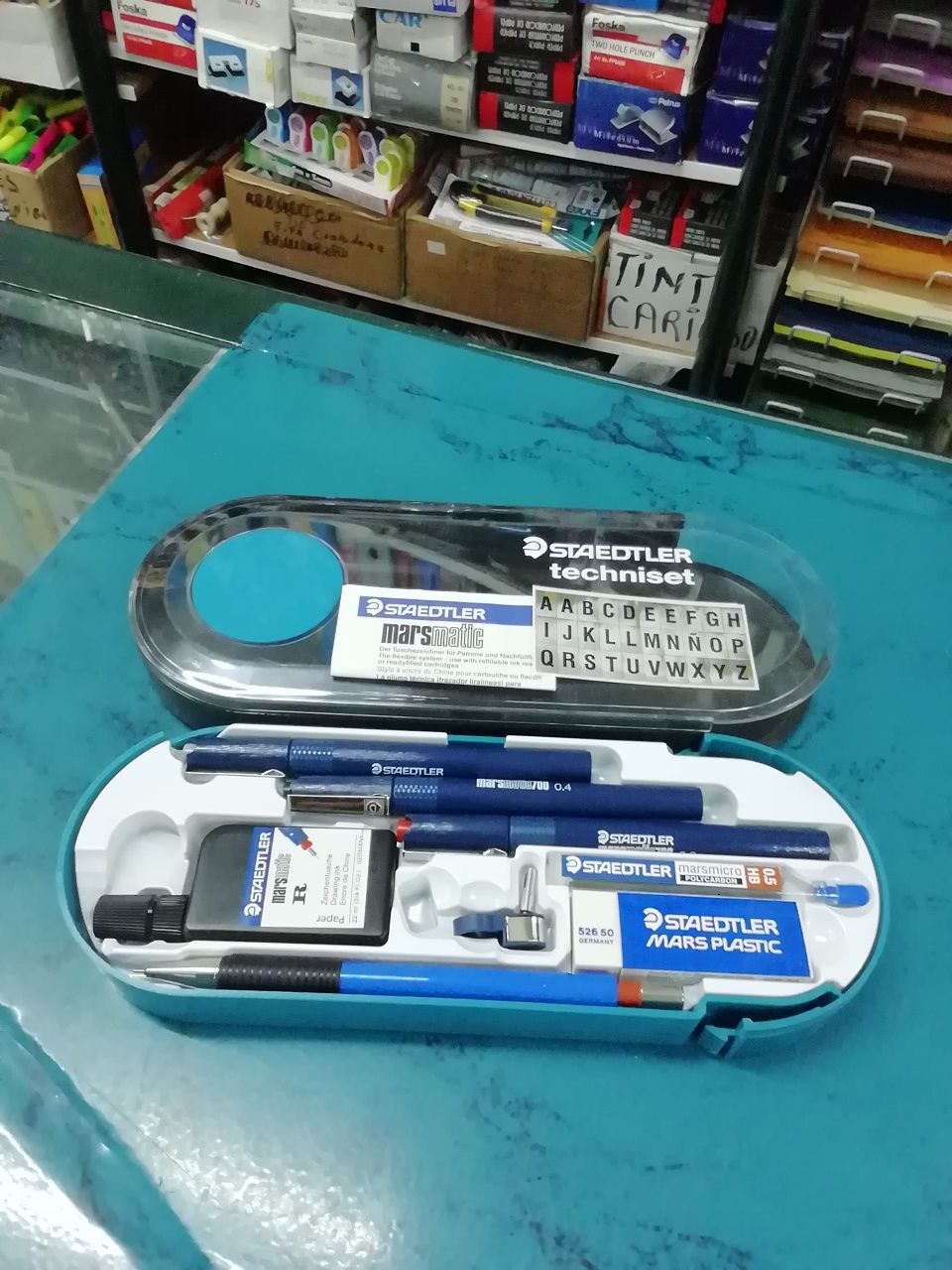 Conjunto de canetas técnicas Staedtler, novo