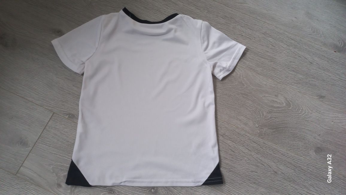 Kipsta Koszulka Essential do piłki nożnej 5-6lat 113 122  biała