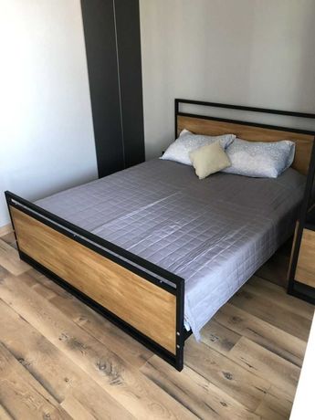 кровать ліжко в стилі Лофт