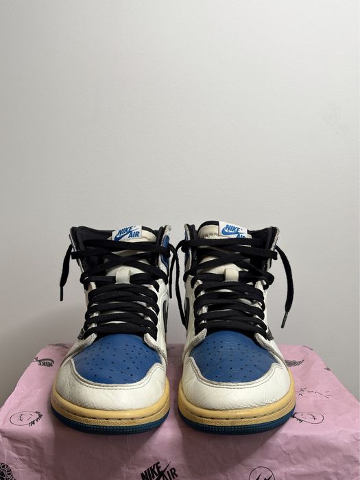 Certyfikat autentyczności Nike Air Jordan 1 High Fragment Travis Scott