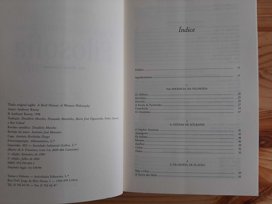 História Concisa da Filosofia Ocidental