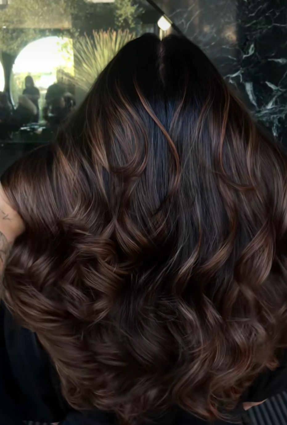 Włosy clip in ombre